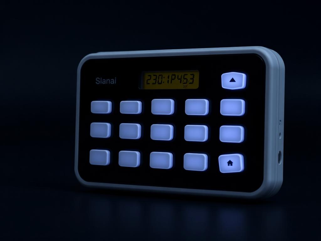 Backlit Arming Keypad