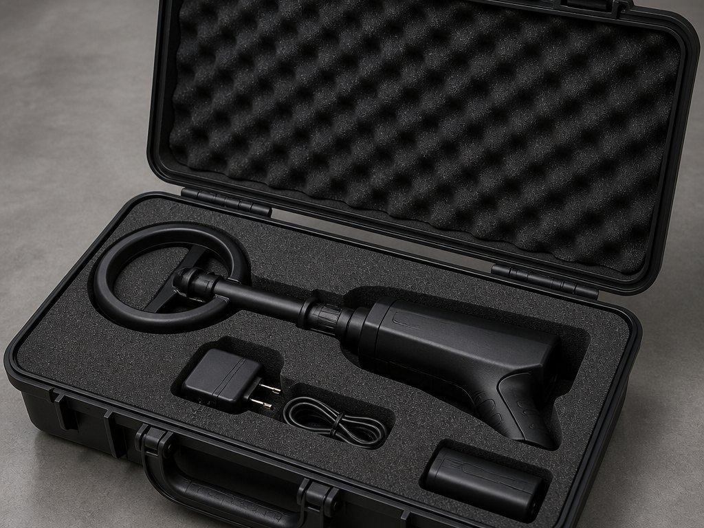 Foam-lined wand carry case